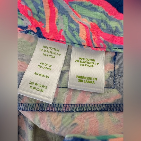 Lilly Pulitzer Kelly Skinny Ankle Pant Size 2 - Picture 10 of 11